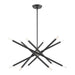 Livex Lighting - 46776-76 - 12 Light Chandelier - Soho - Scandinavian Gray w/ Brushed Nickels