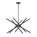 Livex Lighting - 46776-76 - 12 Light Chandelier - Soho - Scandinavian Gray w/ Brushed Nickels