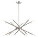 Livex Lighting - 46776-91 - 12 Light Chandelier - Soho - Brushed Nickel