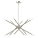 Livex Lighting - 46776-91 - 12 Light Chandelier - Soho - Brushed Nickel