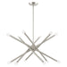 Livex Lighting - 46776-91 - 12 Light Chandelier - Soho - Brushed Nickel