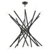 Livex Lighting - 46779-76 - 20 Light Chandelier - Soho - Scandinavian Gray w/ Brushed Nickels