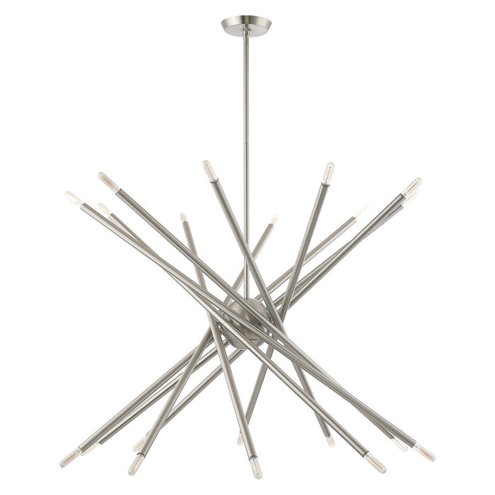 Livex Lighting - 46779-91 - 20 Light Chandelier - Soho - Brushed Nickel