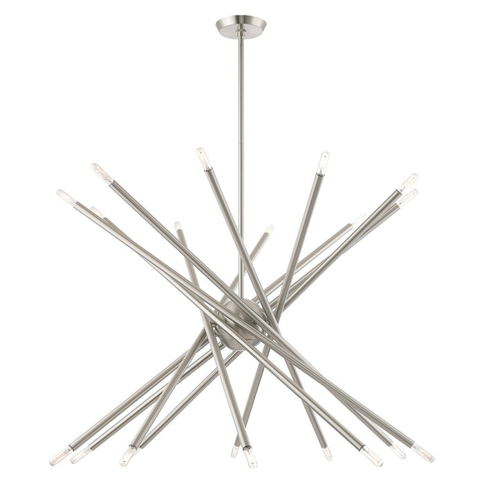 Livex Lighting - 46779-91 - 20 Light Chandelier - Soho - Brushed Nickel