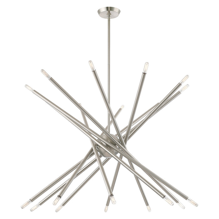 Livex Lighting - 46779-91 - 20 Light Chandelier - Soho - Brushed Nickel