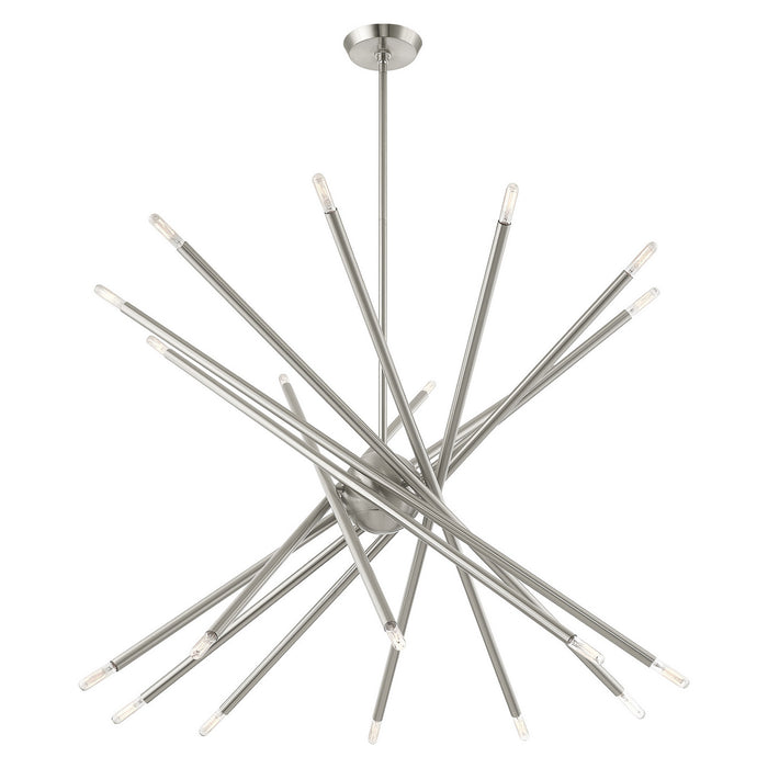 Livex Lighting - 46779-91 - 20 Light Chandelier - Soho - Brushed Nickel