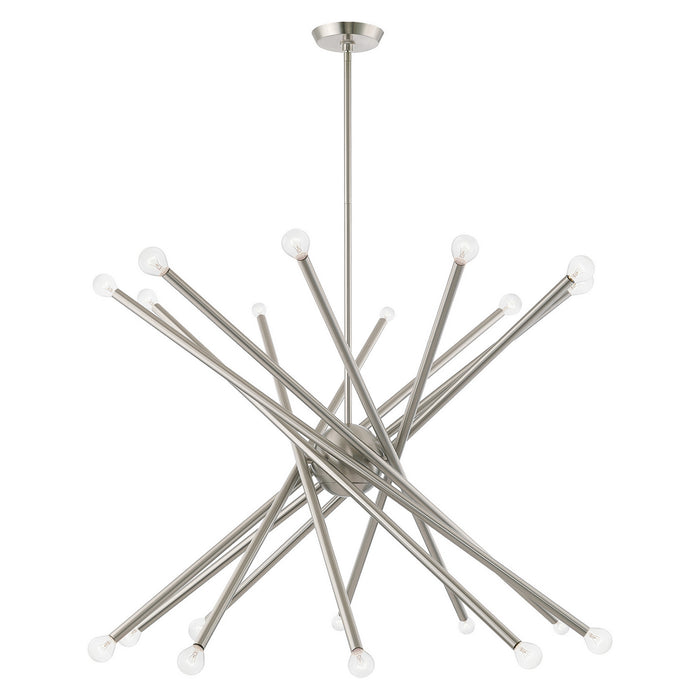Livex Lighting - 46779-91 - 20 Light Chandelier - Soho - Brushed Nickel