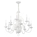 Livex Lighting - 5012-03 - 12 Light Chandelier - Williamsburg - White