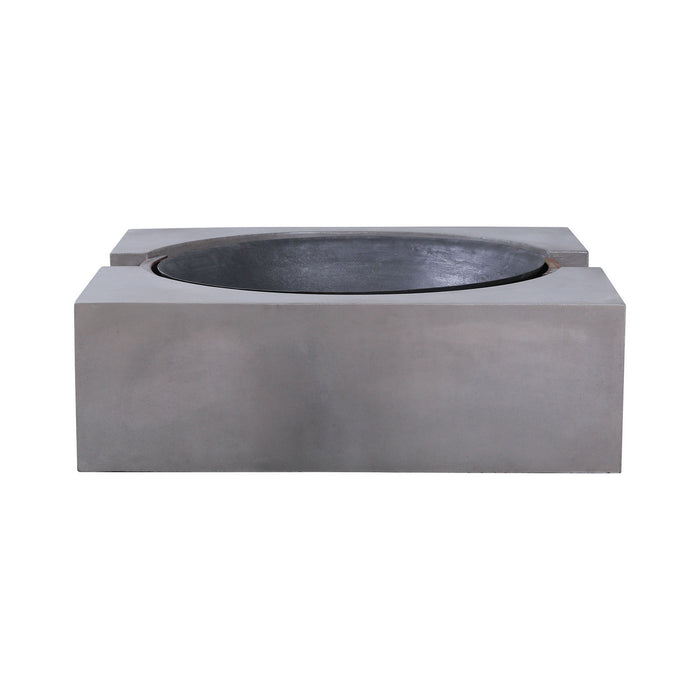 ELK Home - 157-084 - Fire Pit - Volcano - Gray