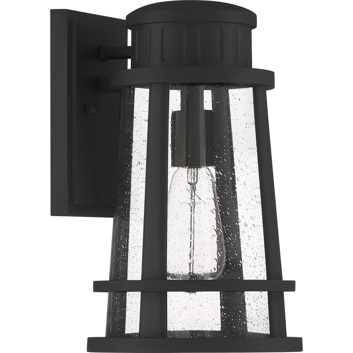 Quoizel - DNM8408EK - One Light Outdoor Lantern - Dunham - Earth Black
