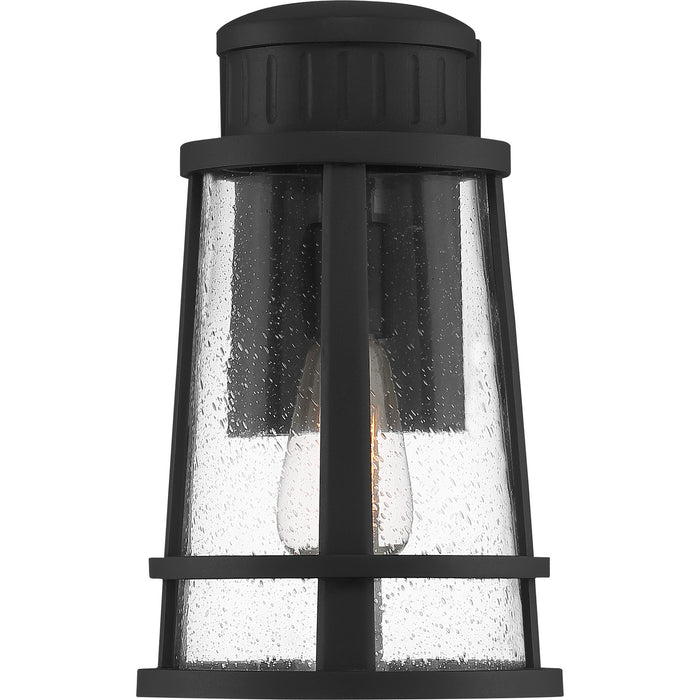 Quoizel - DNM8408EK - One Light Outdoor Lantern - Dunham - Earth Black
