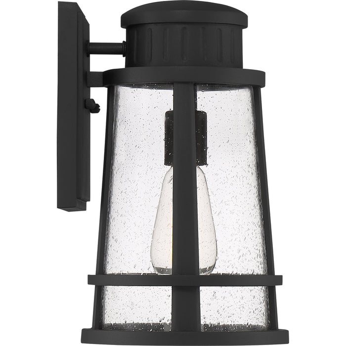 Quoizel - DNM8408EK - One Light Outdoor Lantern - Dunham - Earth Black