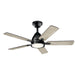 Kichler - 330090SBK - 44 Inch Ceiling Fan - Arvada - Satin Black