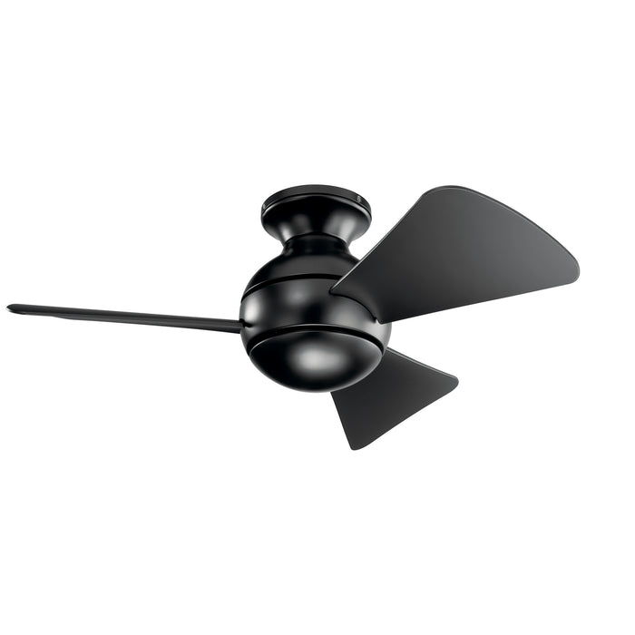 Kichler - 330150SBK - 34 Inch Ceiling Fan - Sola - Satin Black