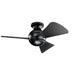 Kichler - 330150SBK - 34 Inch Ceiling Fan - Sola - Satin Black