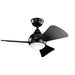 Kichler - 330150SBK - 34 Inch Ceiling Fan - Sola - Satin Black