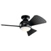 Kichler - 330150SBK - 34 Inch Ceiling Fan - Sola - Satin Black
