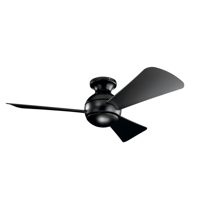 Kichler - 330151SBK - 44 Inch Ceiling Fan - Sola - Satin Black