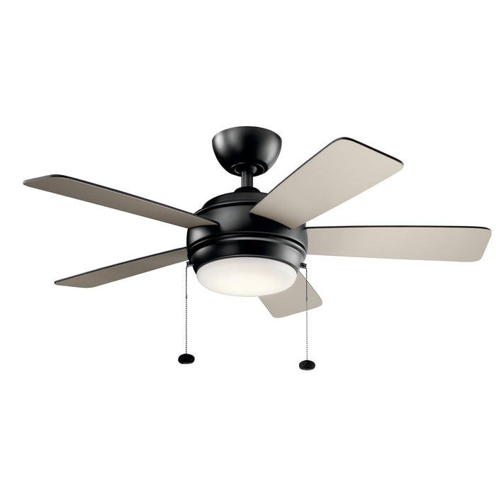 Kichler - 330171SBK - 42 Inch Ceiling Fan - Starkk - Satin Black