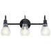 Kichler - 45392BK - Three Light Bath - Greenbrier - Black