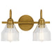 Kichler - 45972NBR - Two Light Bath - Avery - Natural Brass
