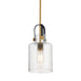 Kichler - 52035NBR - One Light Pendant - Kitner - Natural Brass