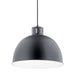 Kichler - 52153BK - One Light Pendant - Zailey - Black