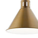 Kichler - 52176NBR - One Light Pendant - Zailey - Natural Brass