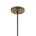 Kichler - 52176NBR - One Light Pendant - Zailey - Natural Brass