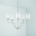 Capital Lighting - 439351BN-500 - Five Light Chandelier - Carter - Brushed Nickel