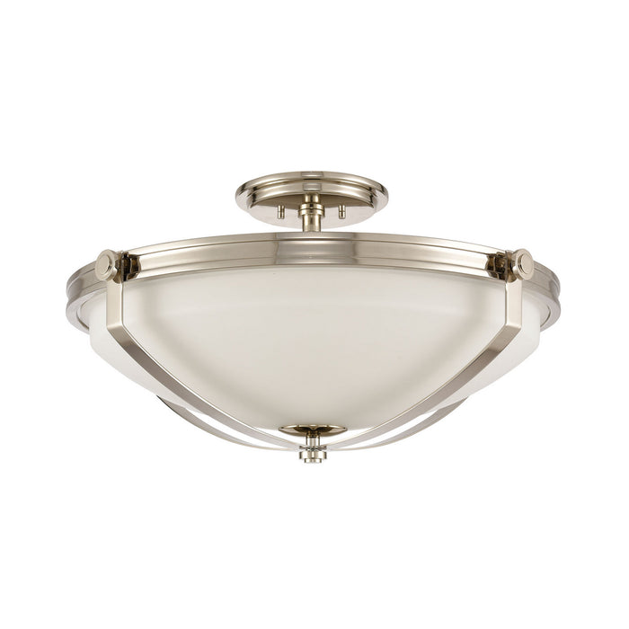 ELK Home - 89106/4 - Four Light Semi Flush Mount - Connelly - Polished Nickel