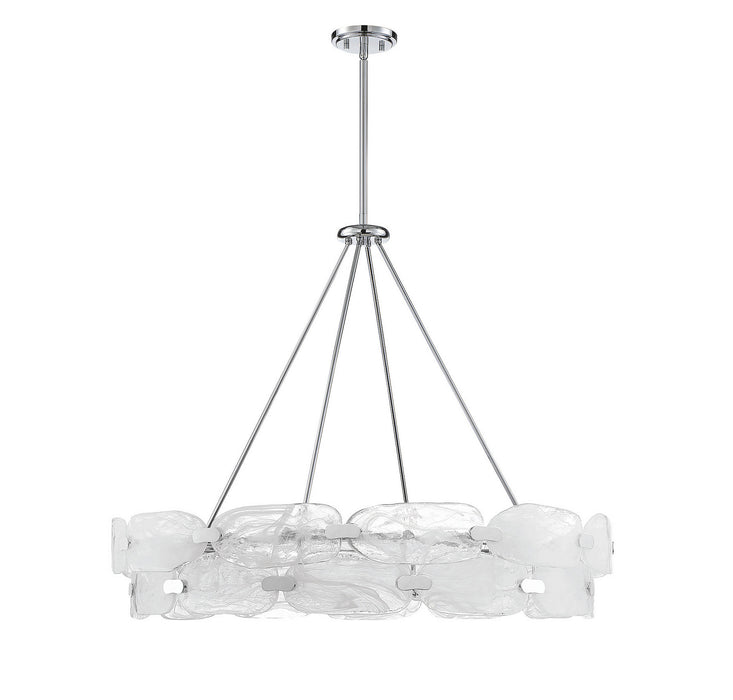Savoy House - 7-2351-12-11 - 12 Light Pendant - Vasare - Chrome