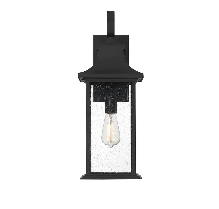 Savoy House - 5-451-BK - One Light Wall Sconce - Hancock - Matte Black