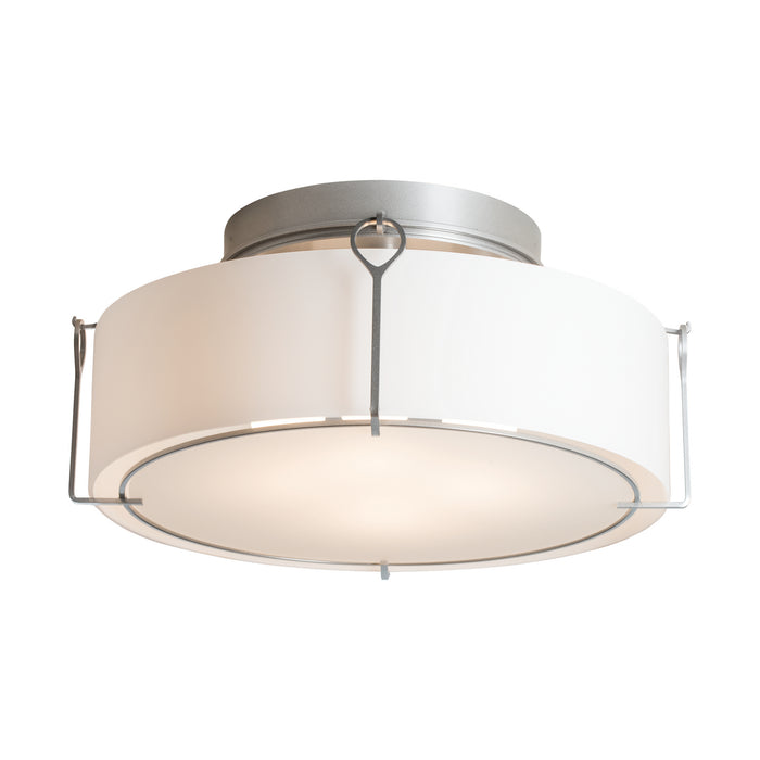 Hubbardton Forge - 121145-SKT-82-GG0216 - Four Light Semi-Flush Mount - Bow - Vintage Platinum