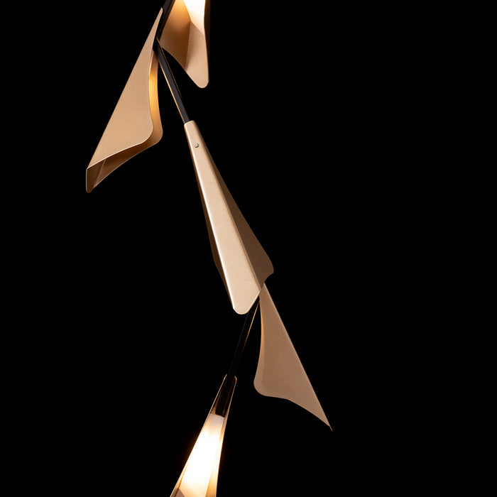 Hubbardton Forge - 135006-LED-STND-10-84 - LED Pendant - Plume - Black