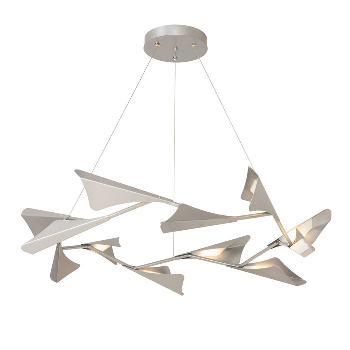 Hubbardton Forge - 135008-LED-STND-82-82 - LED Pendant - Plume - Vintage Platinum