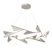Hubbardton Forge - 135008-LED-STND-82-82 - LED Pendant - Plume - Vintage Platinum