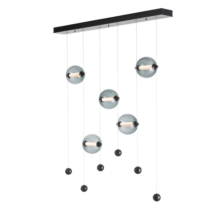 Hubbardton Forge - 139050-LED-STND-10-GG0668 - LED Pendant - Abacus - Black