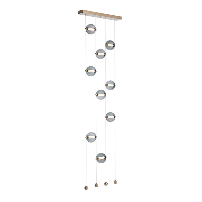 Hubbardton Forge - 139057-LED-STND-84-YL0668 - LED Pendant - Abacus - Soft Gold