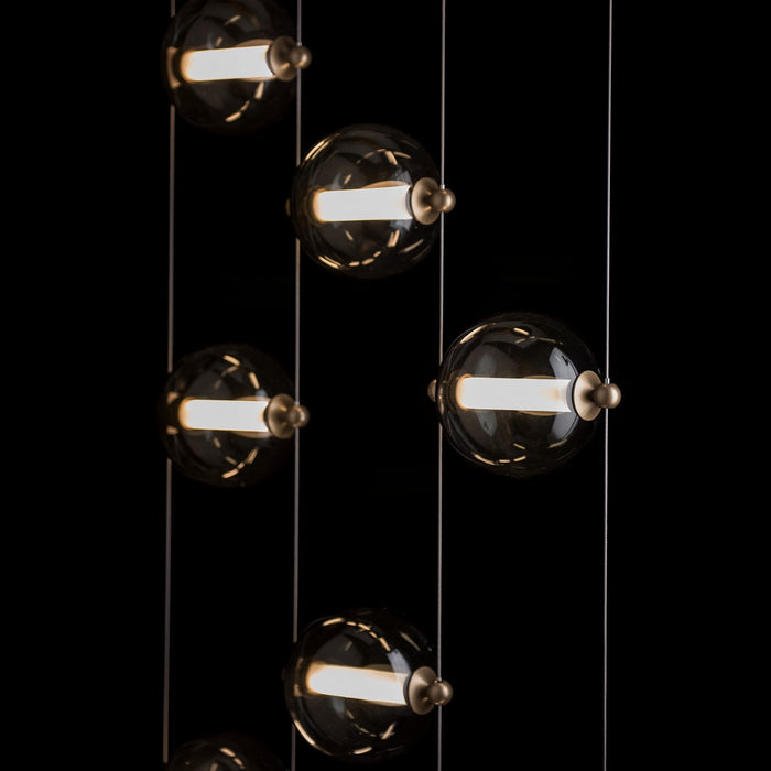 Hubbardton Forge - 139057-LED-STND-84-YL0668 - LED Pendant - Abacus - Soft Gold