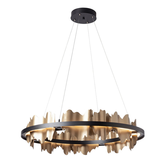 Hubbardton Forge - 139653-LED-STND-10-84 - LED Pendant - Hildene - Black