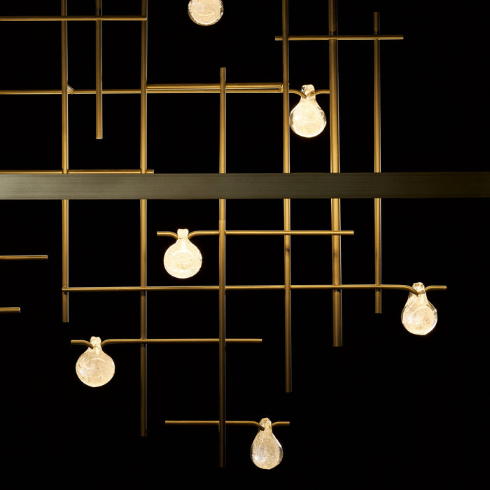 Hubbardton Forge - 139752-LED-STND-07-YG0500 - LED Pendant - Four Seasons - Dark Smoke