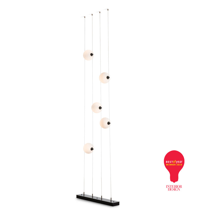 Hubbardton Forge - 289520-LED-STND-10-GG0668 - LED Pendant - Abacus - Black