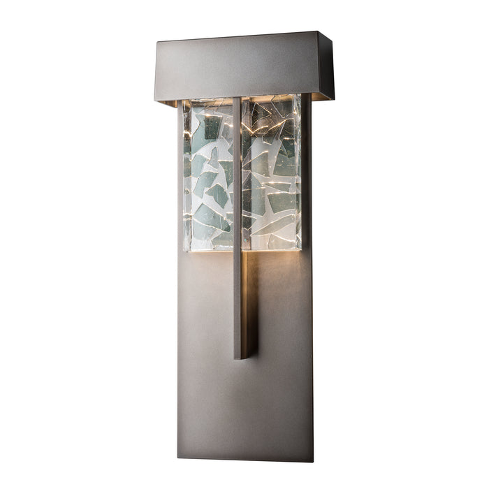 Hubbardton Forge - 302518-LED-77-YP0669 - LED Outdoor Wall Sconce - Shard - Coastal Dark Smoke