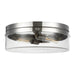 Visual Comfort Studio - CF1032PN - Two Light Flush Mount - Garrett - Polished Nickel