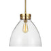Visual Comfort Studio - CP1121BBS - One Light Pendant - Garrett - Burnished Brass