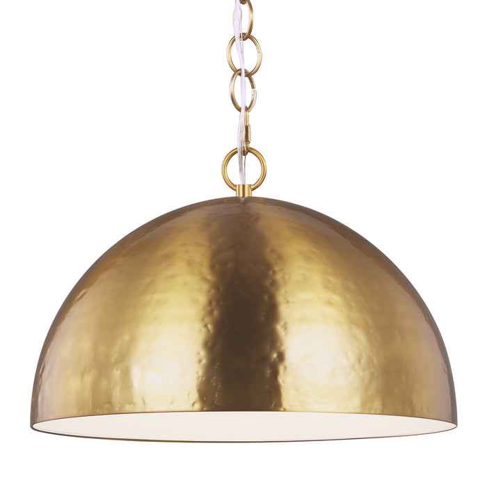 Visual Comfort Studio - EP1251BBS - One Light Pendant - Whare - Burnished Brass