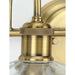 Progress Lighting - P300287-163 - Two Light Bath - Fayette - Vintage Brass