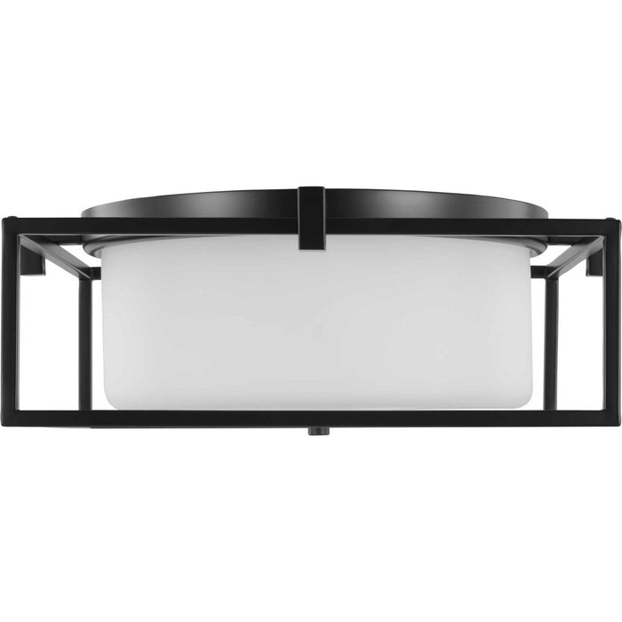 Progress Lighting - P350171-031 - Two Light Flush Mount - Chadwick - Black