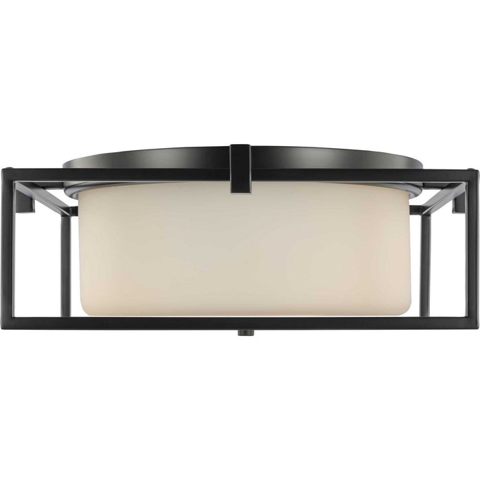 Progress Lighting - P350171-031 - Two Light Flush Mount - Chadwick - Black